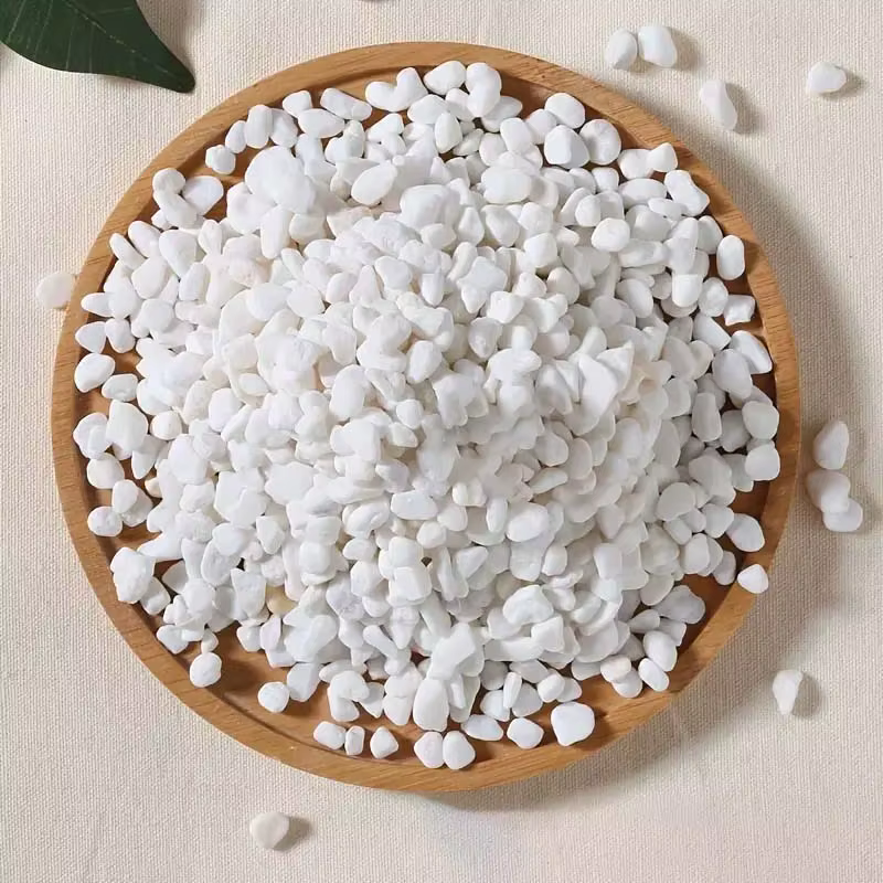 200g de galets de rivière naturels pour l'aménagement paysager du jardin, galets blancs décoratifs p