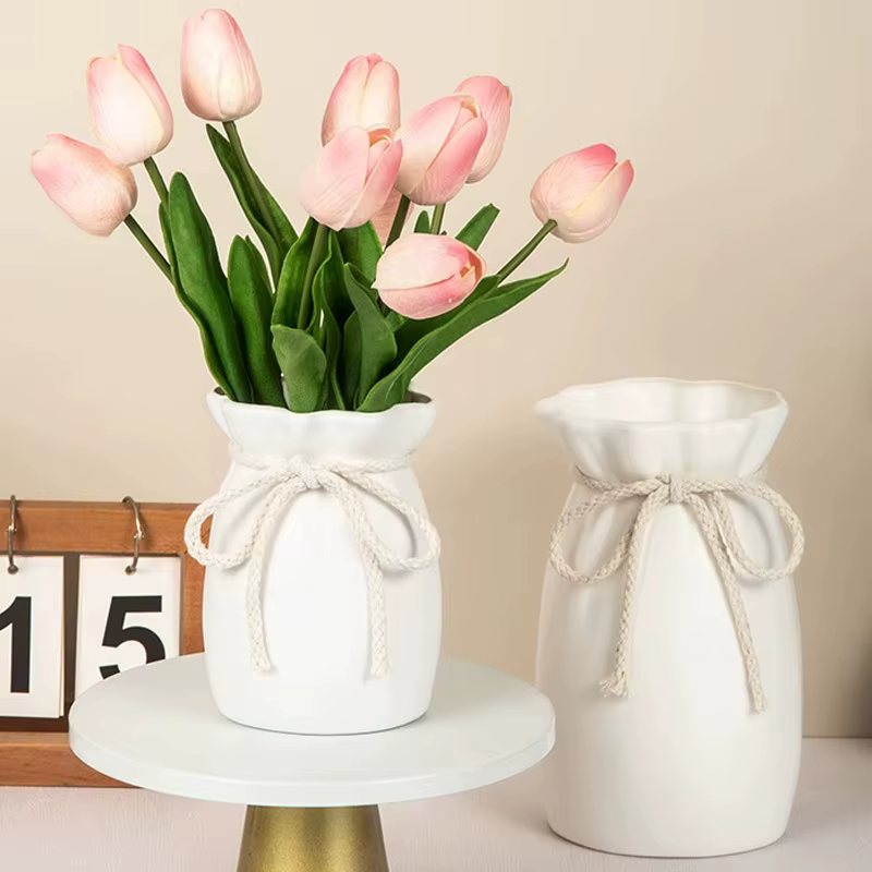 Jardinière auto-arrosante élégante, pot de fleurs moderne et délicat pour les passionnés de jardinag