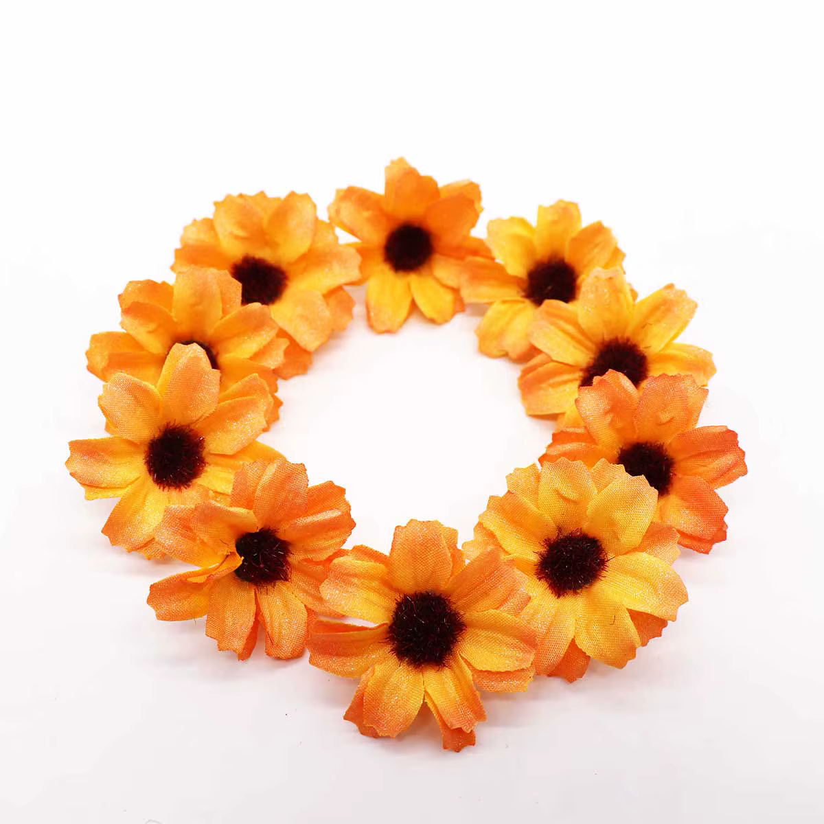 Petites marguerites en soie, 50 pièces, fleurs artificielles bon marché, vigne, décoration de mariag