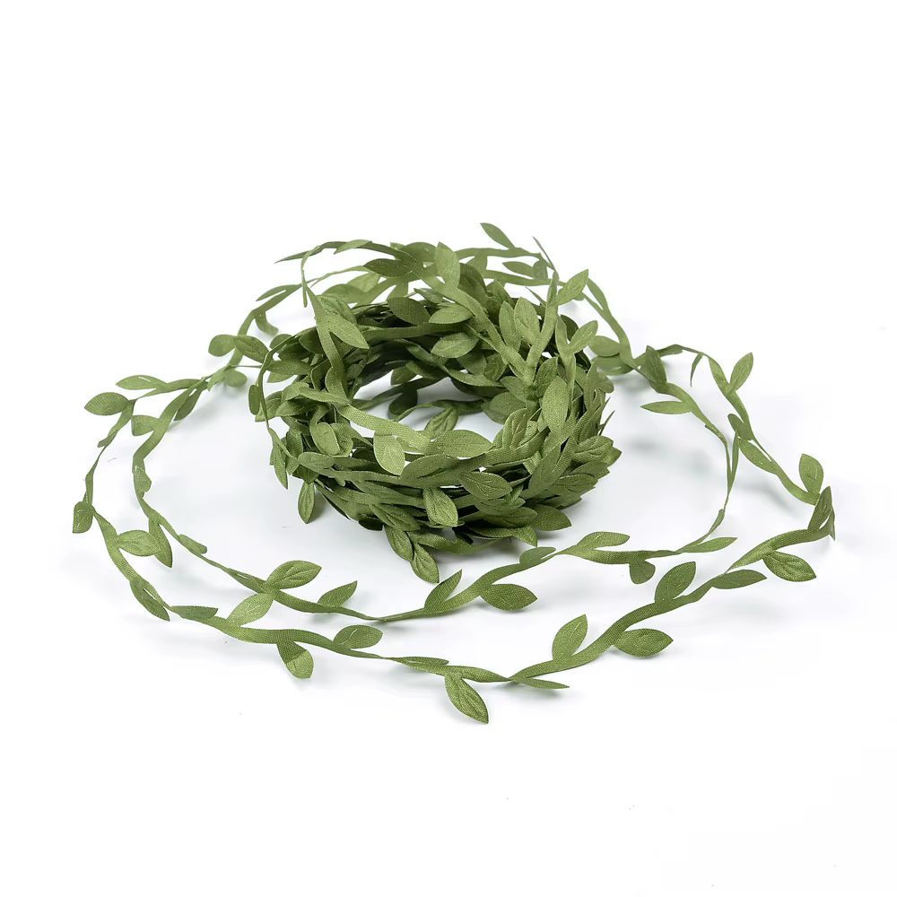 Feuilles de vigne vertes artificielles pour bricolage, accessoires de décoration de guirxiété, feuil