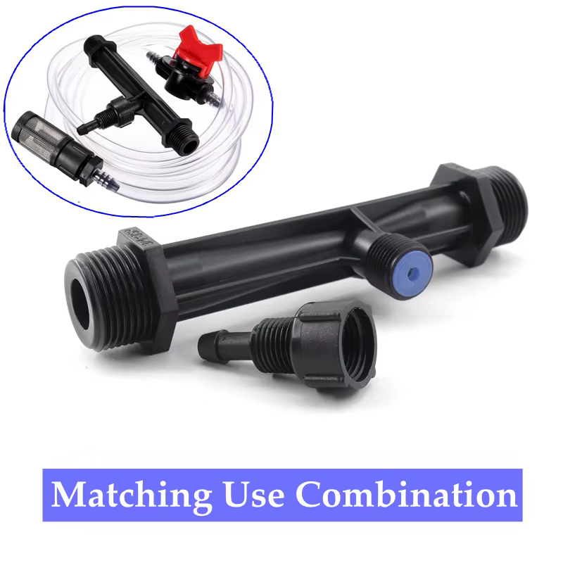 Kit d'injecteur d'engrais Venturi d'irrigation 1/2 "3/4" 1 "1.5 ", dispositif d'utilisation d'engrai