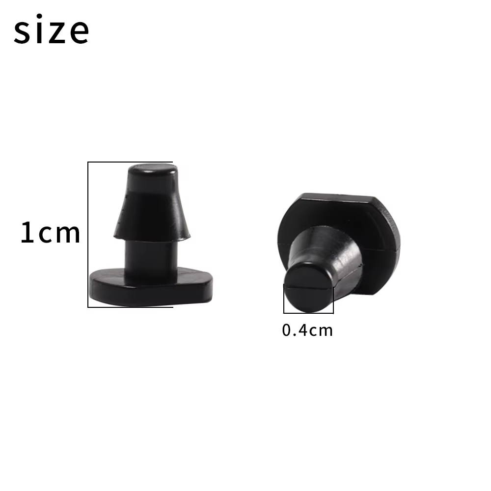 50 pièces 1/4 "extremètre de bouchon de tuyau d'arrosage joint d'eau 4/7 connecteurs d'extrémité de