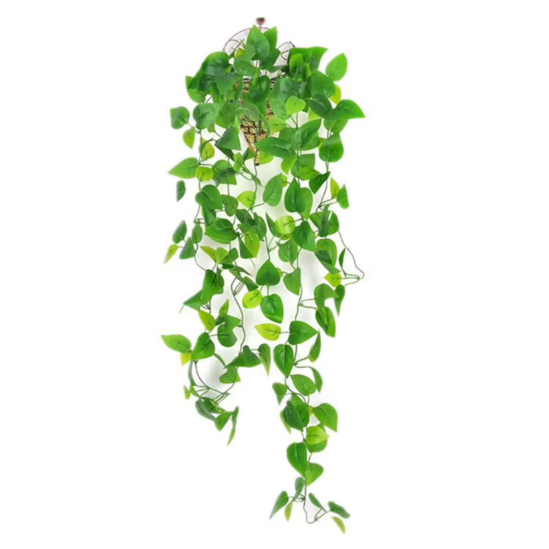 10 pièces plantes suspendues artificielles faux Scindapsus lierre feuilles de vigne mur maison chamb
