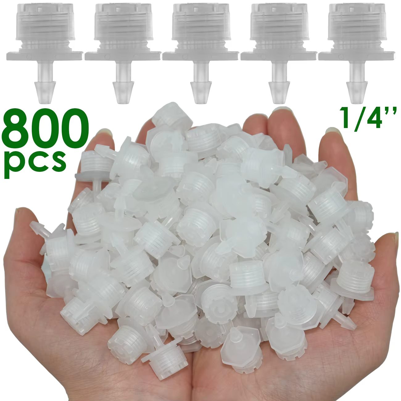 KESLA 30-800X jardin 4/7MM Micro buse réglable système d'irrigation goutte à goutte 1/4 ''arrosage a