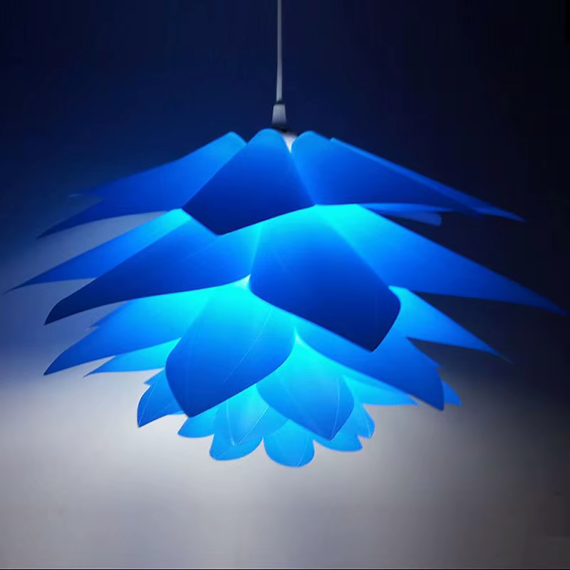 50 cm Lotus lustre pendentif abat-jour bricolage Puzzle lumières moderne abat-jour pour lumière plaf