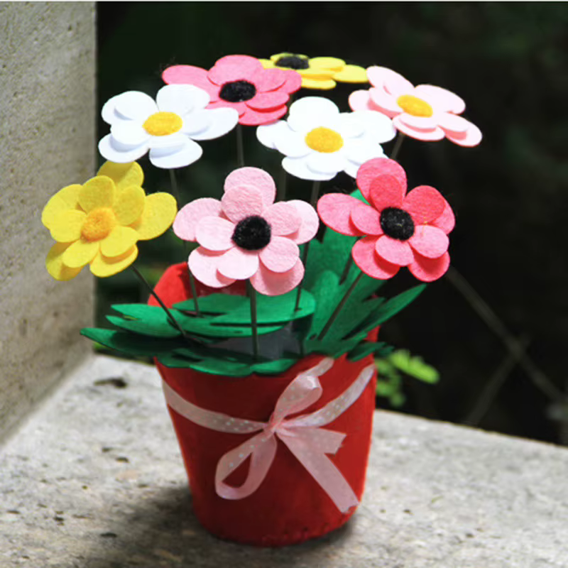 Pot de fleurs en Pot pour enfants, jouets artisanaux, cadeaux éducatifs pour enfants, ornements, Kit