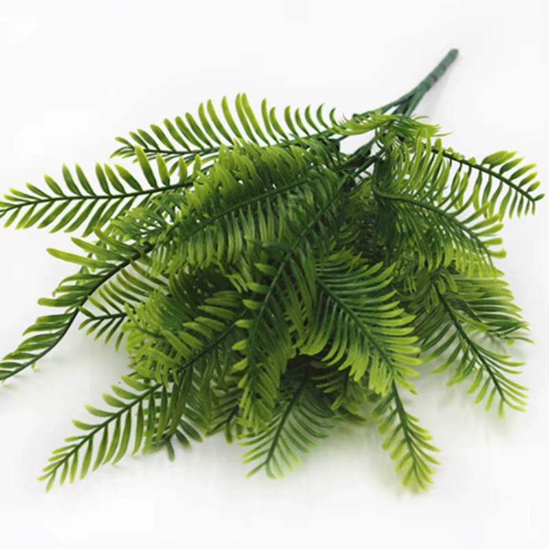 Plantes artificielles Simulation d'herbe persane en plastique pour la décoration de la maison, plant