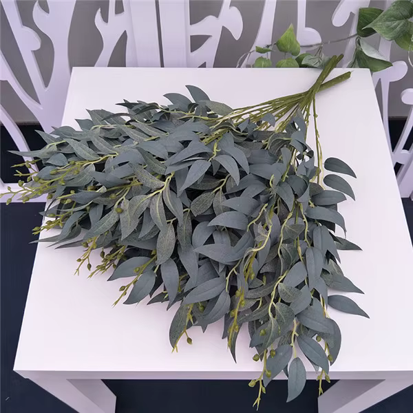 YO CHO – plante de fleur blanche artificielle, Bouquet de mariage, décoration de fleur en soie, Vase
