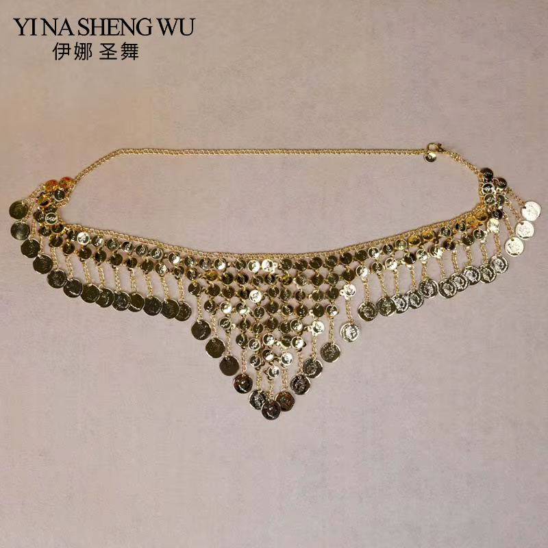 JODancer-Ceinture de taille triangulaire avec pièce de monnaie, accessoires de danse du ventre, orne