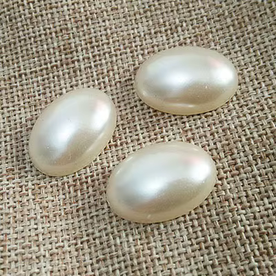 Cabochon camée lunette dos plat imitation narperle perles, bijoux décalcomanies étui mobile colle ch