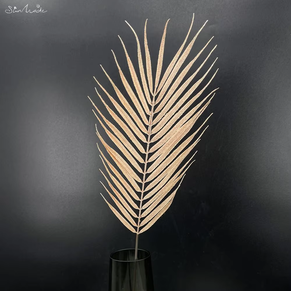 SunMade – feuille de palmier Areca artificielle de style nordique, 68cm, plantes décoratives pour la