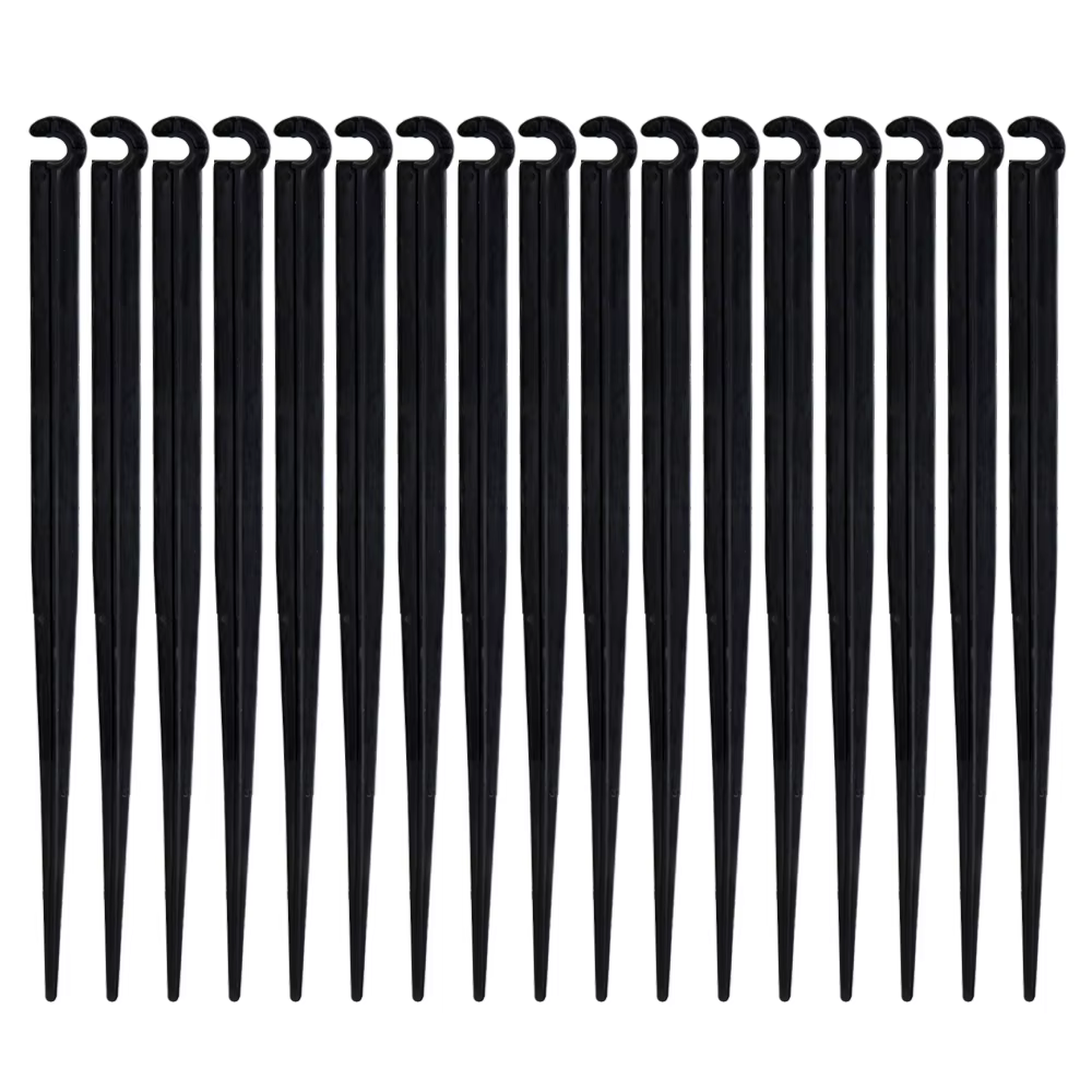 Crochet de Type C Durable pour Pot de Fleurs, Support de Tige, Piquets pour Tuyau de 4/7mm, Raccord