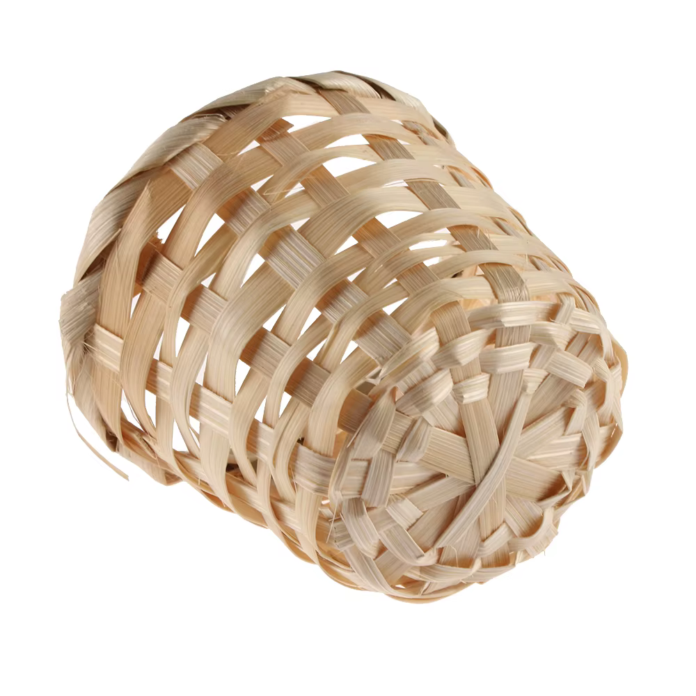 Mir en rotin pour produits de tissage en bambou, finition de bureau, rangement à domicile, boîte à p