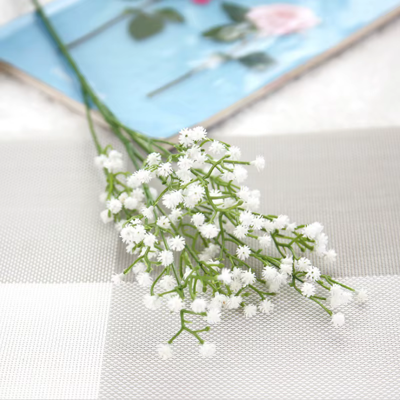 1/3 pièces plante artificielle 1 lot gypsophile petite tête de fleur maison chambre cour décor acces