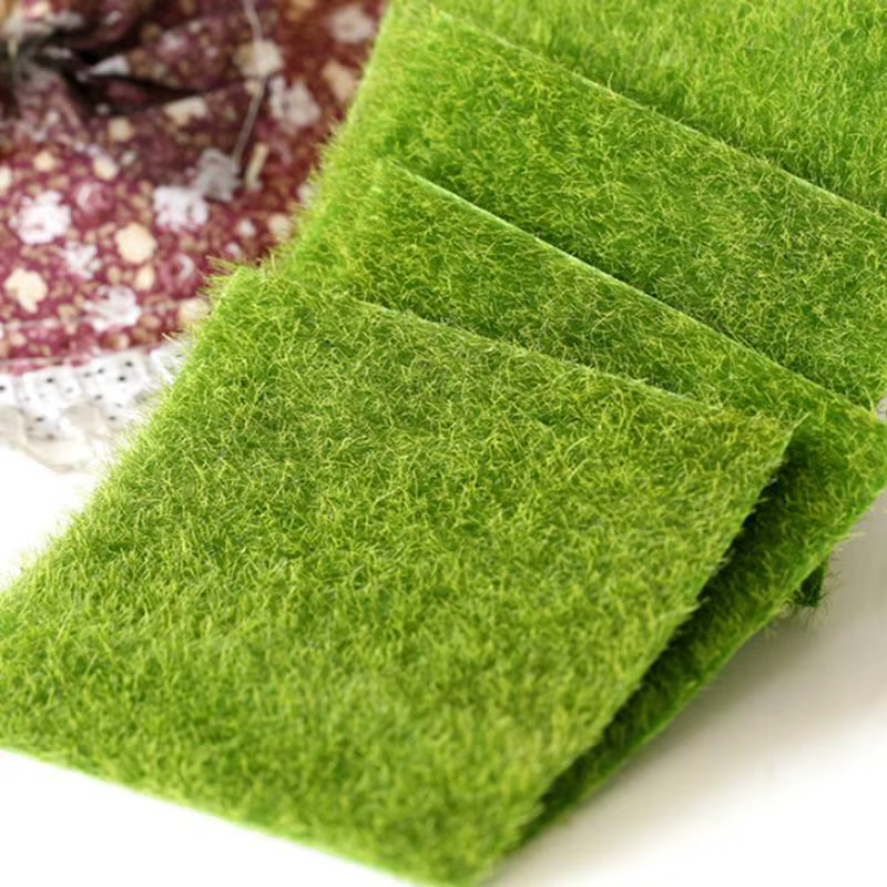 Micro Mousse de Décoration de Paysage, Mini Plantes Artificielles de Simulation de Jardin Dégradé, P