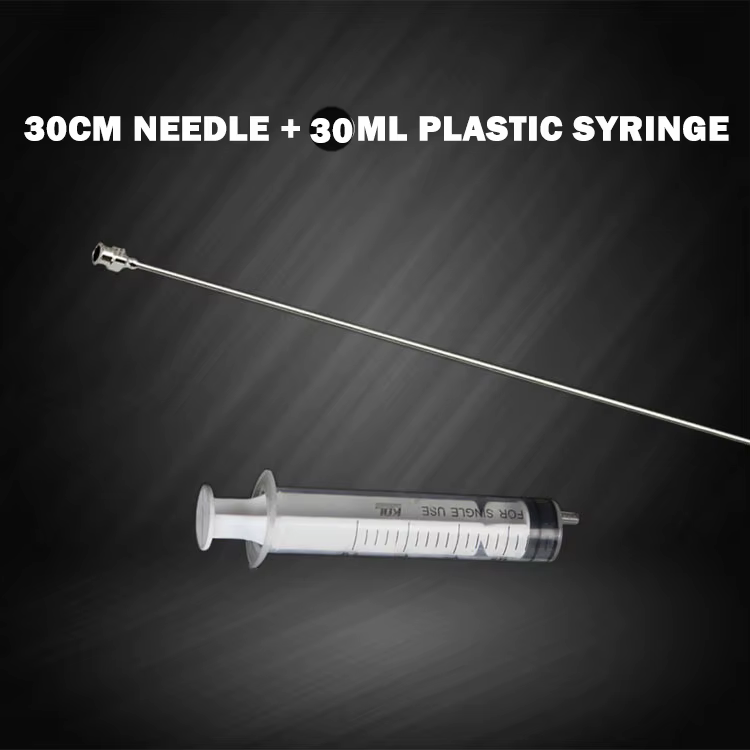 Seringue de croissance pour plantes d'aquarium, 30/50cm, injecteur de liquide