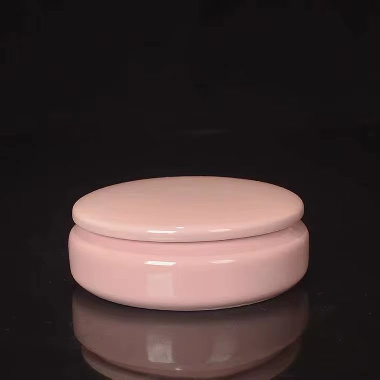 Pot en céramique Portable de style chinois de 40ml, Mini pot de stockage de thé/herbes en céramique,