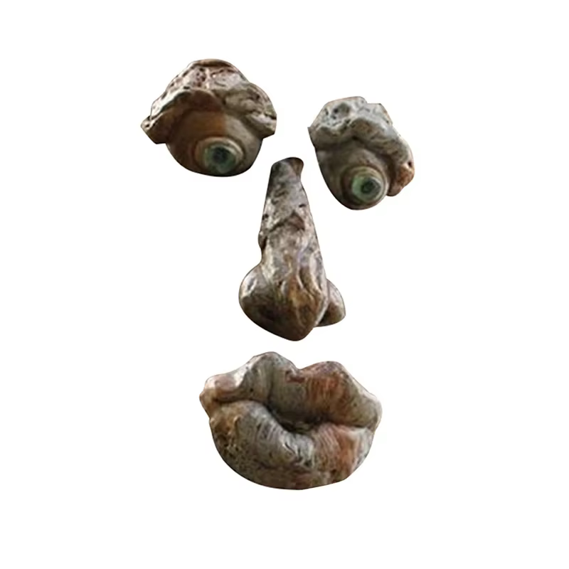 Vieil homme arbre Hugger jardin Peeker cour Art extérieur arbre drôle vieil homme visage Sculpture f