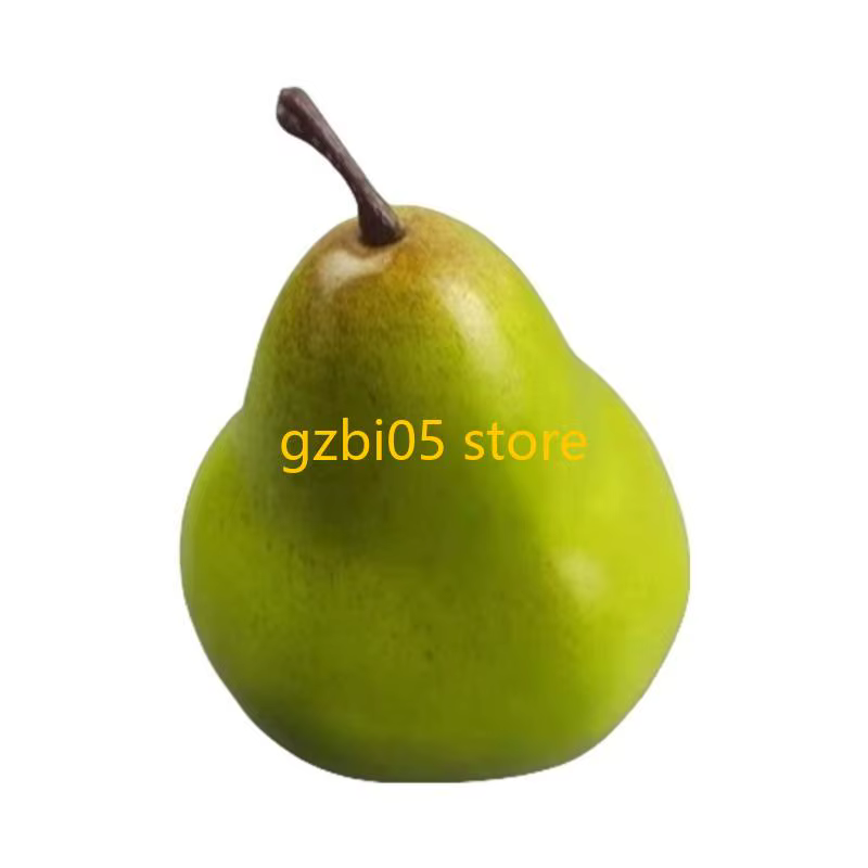 13me Fruit réaliste poire artificielle pour photographie les accessoires décoration cuisine d'art