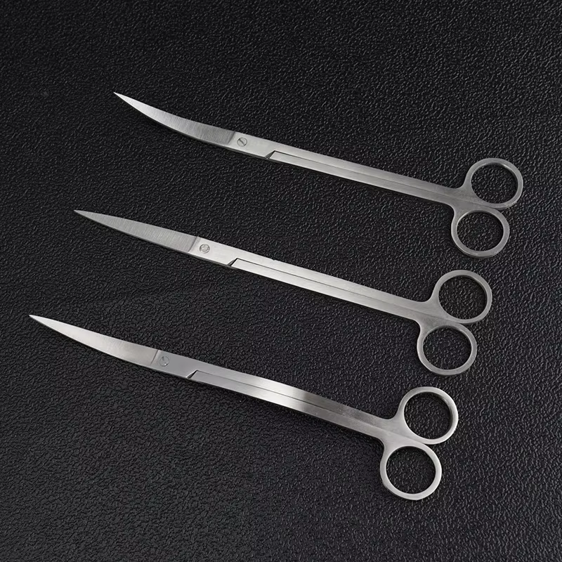 Ensemble d'outils de ciseaux d'aquarium, ciseaux ondulés, pincettes pour plantes, herbes, outils de