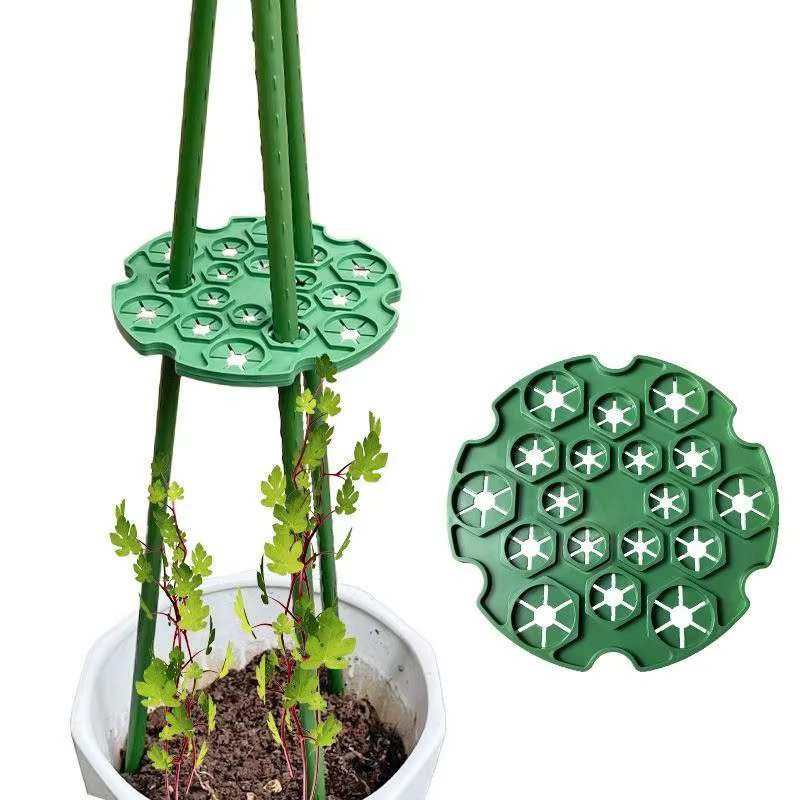 Support pour plantes de jardin, colonne de fleurs, cadre d'escalade, plante en plastique, haricot de
