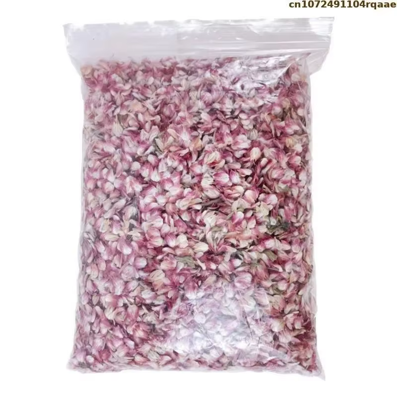 Pétales de fleurs séchées naturelles : Globe Amarante Violet, Prunier Rouge, pour Bougies DIY, Savon