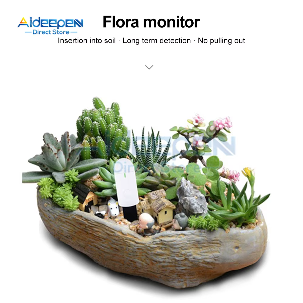 Humidimètre de sol intelligent détecteur de sol fleur herbe plante détecteur d'humidité détecteur de