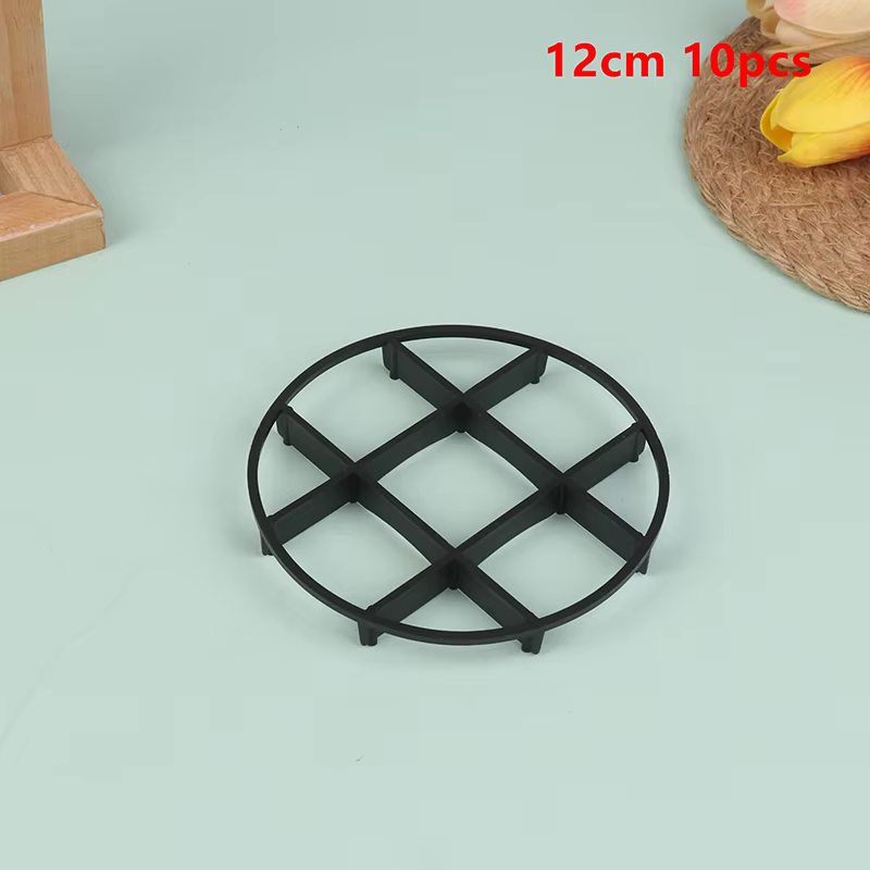 Pot de fleurs en plastique anti-pourriture pour intérieur et extérieur, plantes goutte à goutte, fou