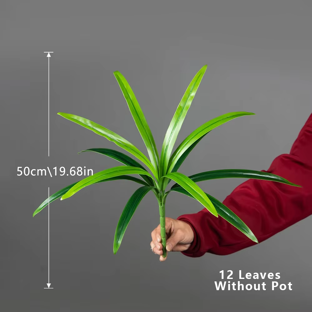 Plantes artificielles de type araignée de 50-65 cm, fausses plantes de Chlorophytum, bouquet d'orchi