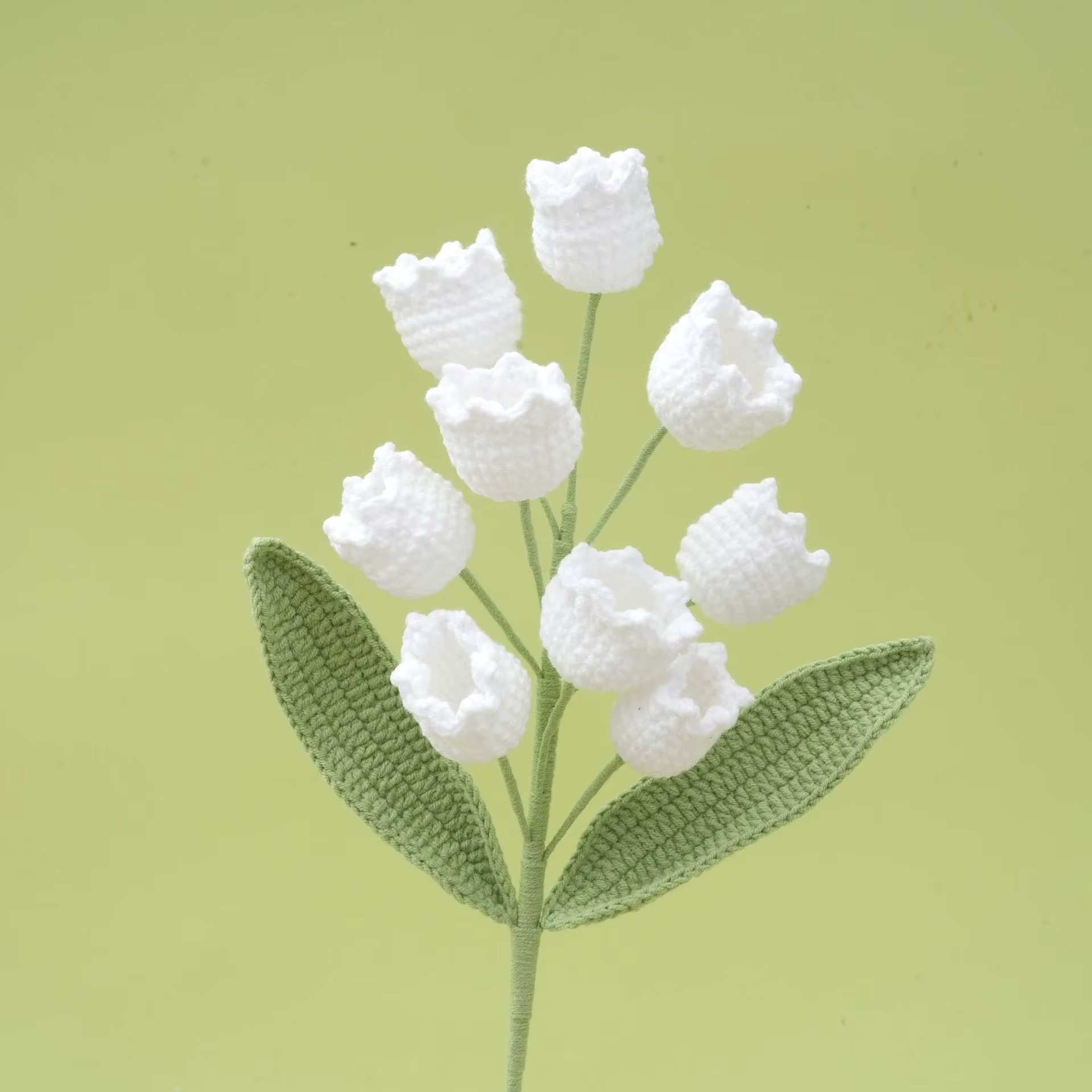 Bouquet de fleurs au crochet, plantes et fleurs artificielles créatives, fleurs tissées à la main, d