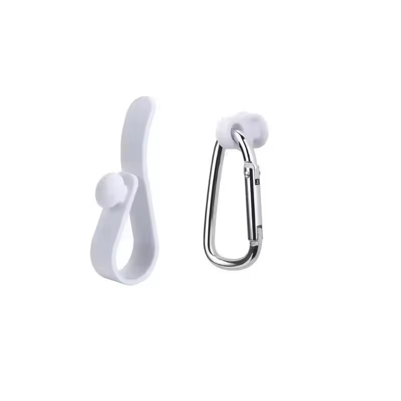 Kit d'accessoires pour sac de plage 3 pièces, crochet portable, mousqueton porte-clés et porte-gobel