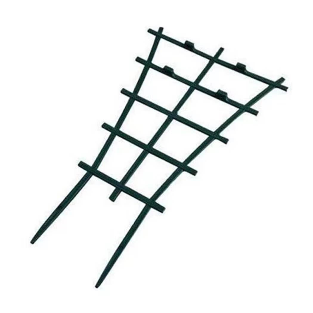 Cadre de support de plante en plastique pour jardin vert, treillis grimpant, support de fleurs, cadr