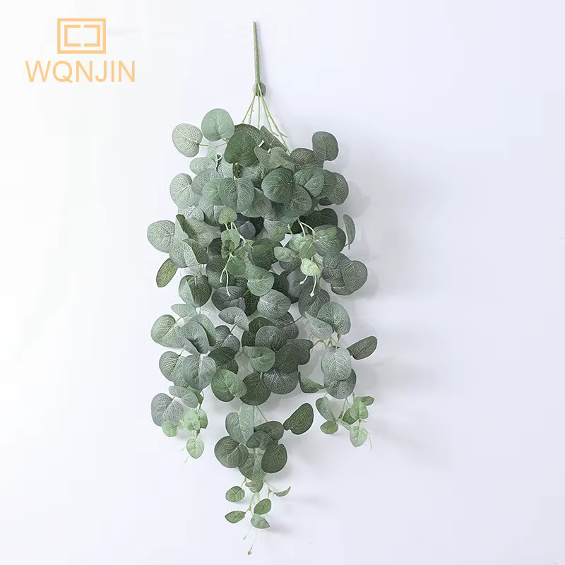 NOUVELLE plante artificielle tombante plante artificielle Eucalyptus bois Ldyllique extérieur rotin 