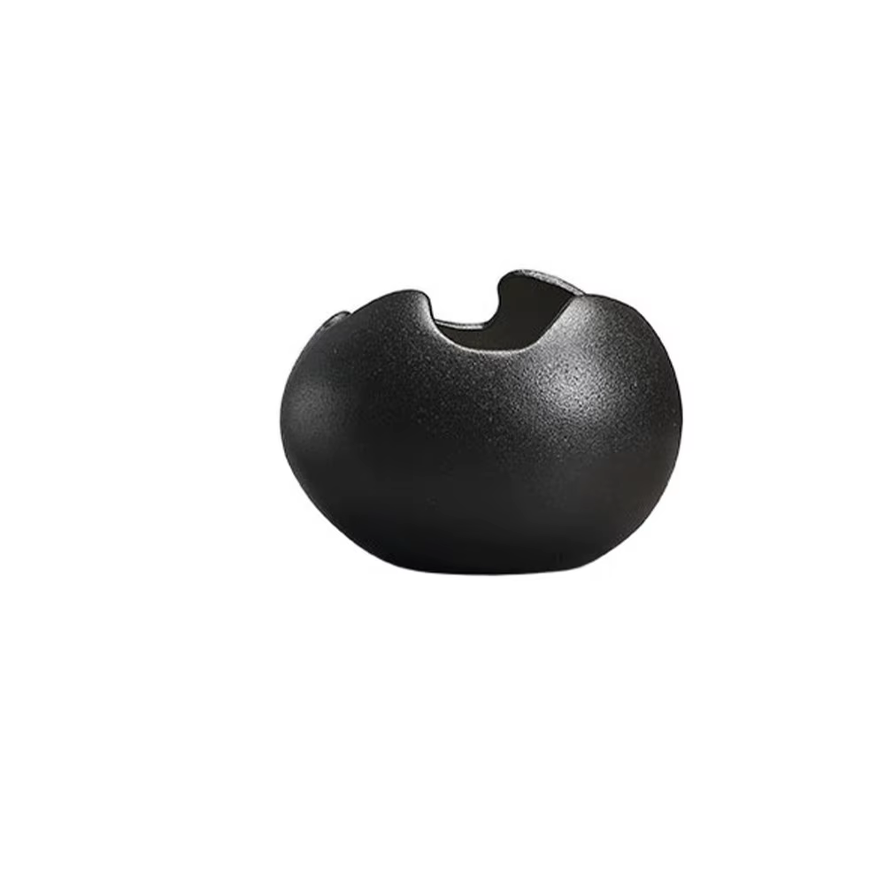 Pot de fleurs en céramique en forme de coquilles d'œufs brisées, pot décoratif vert pour plantes suc