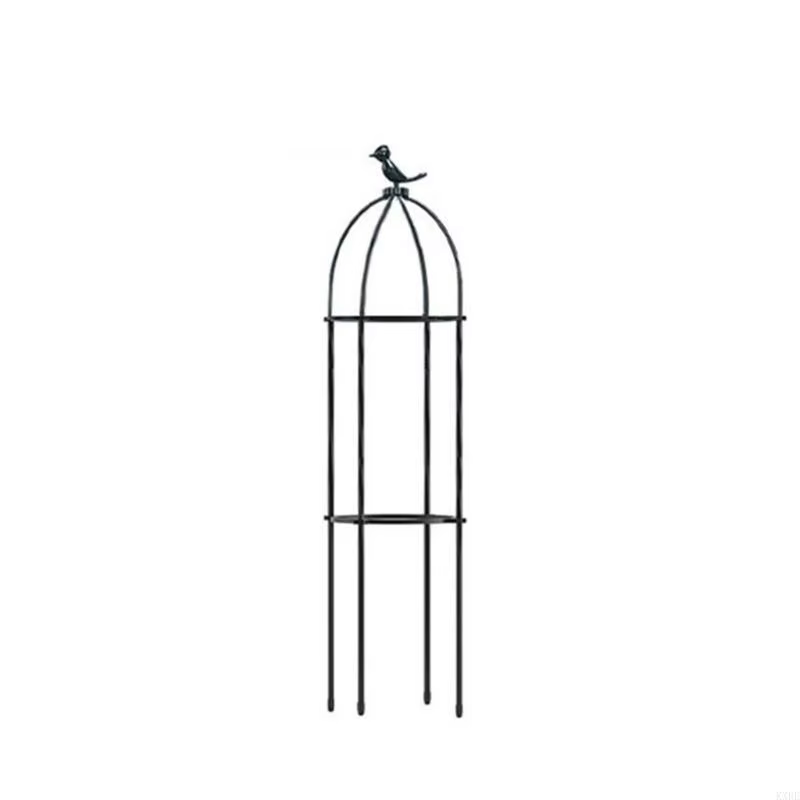 KXRE – Support d pour plantes jardin, tiges en fibre verre en plastique, pour roses grimpantes grimp