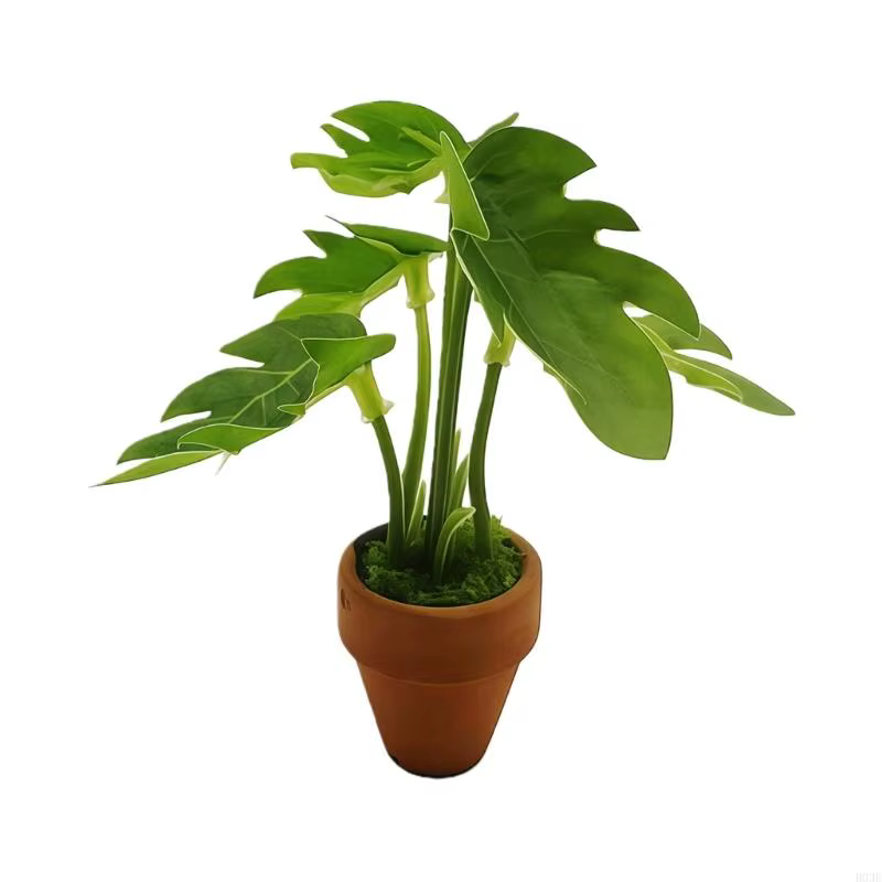Plantes vertes artificielles miniatures Styles nordiques, petites plantes succulentes en pot pour ma