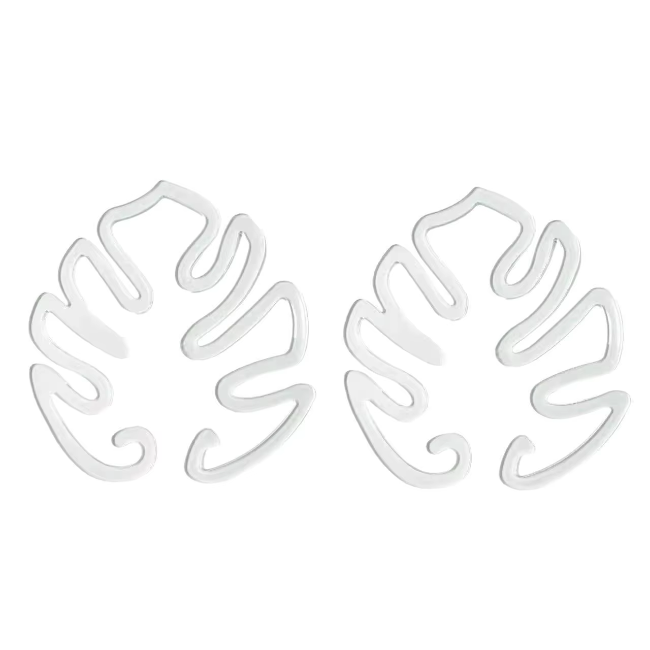 Support pour plantes en forme de Monstera, Installation facile, Support décoratif pour plantes en fo