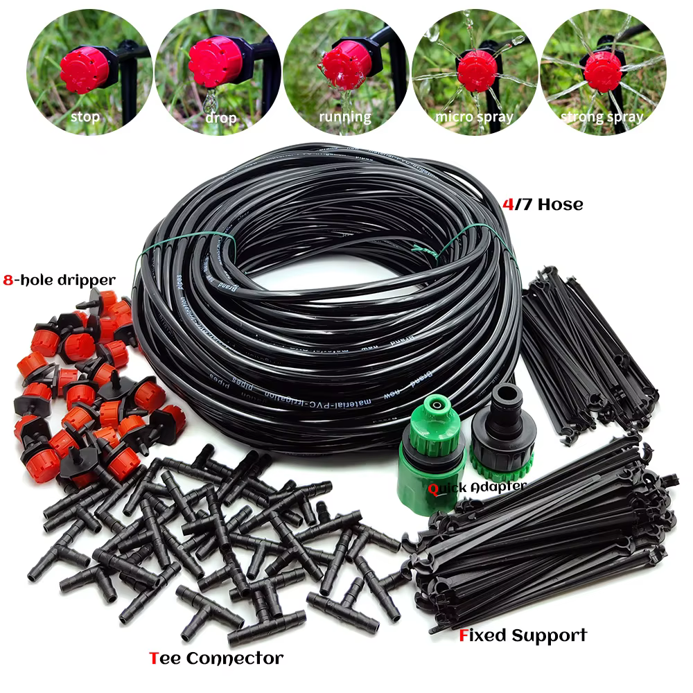 OASIS 50M-5M bricolage système d'irrigation goutte à goutte arrosage automatique tuyau d'arrosage Mi