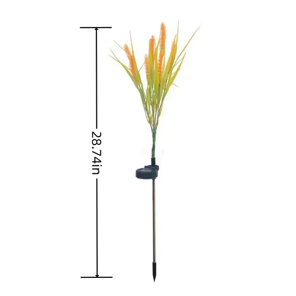 Décoration de jardin en forme d'épi de blé, pour pelouse, allée, accessoires de décoration intérieur
