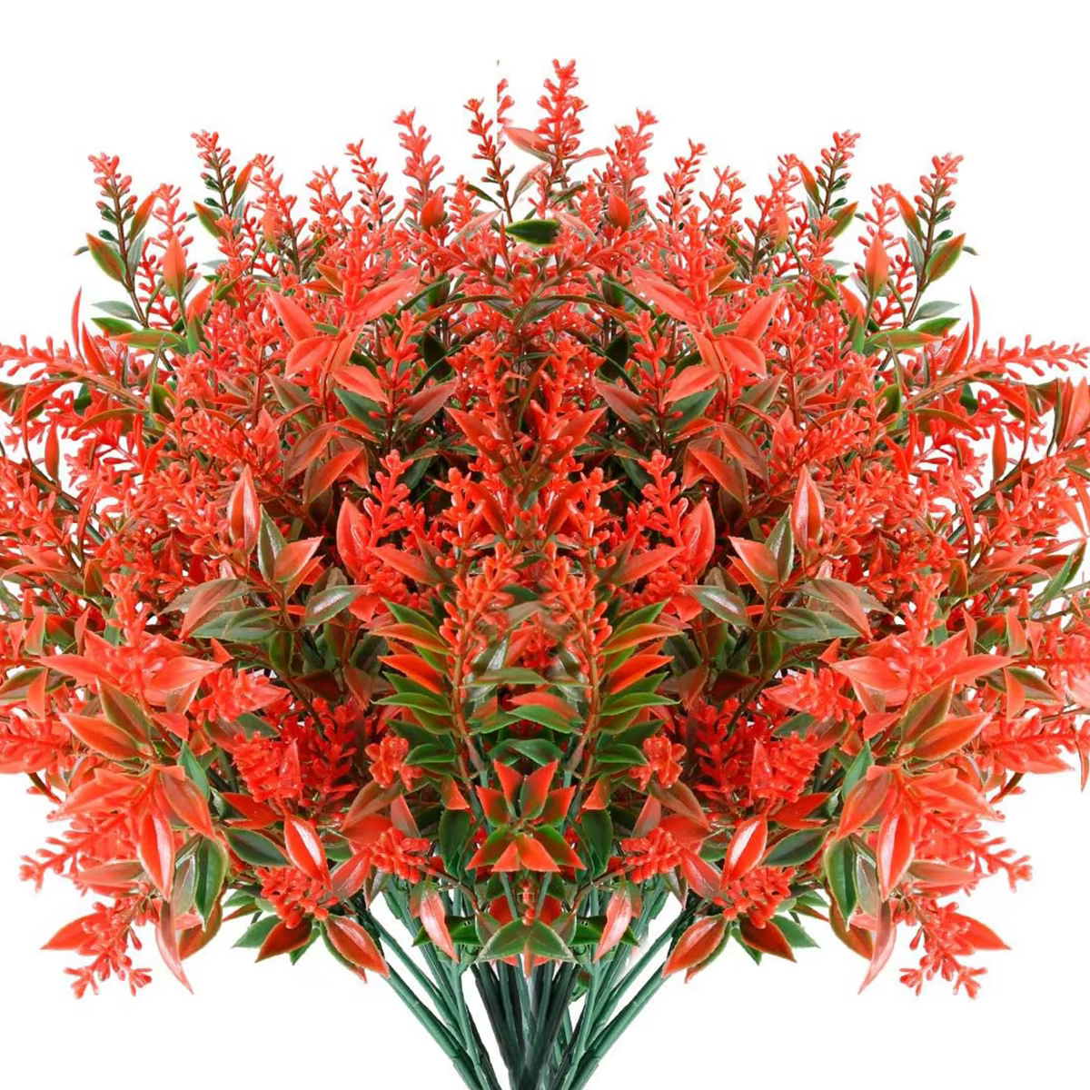 6Pcs Plante Artificielle Lavande Mariage Bouquet Maison Chambre ParterrOutdoor Jardin Cour Festival