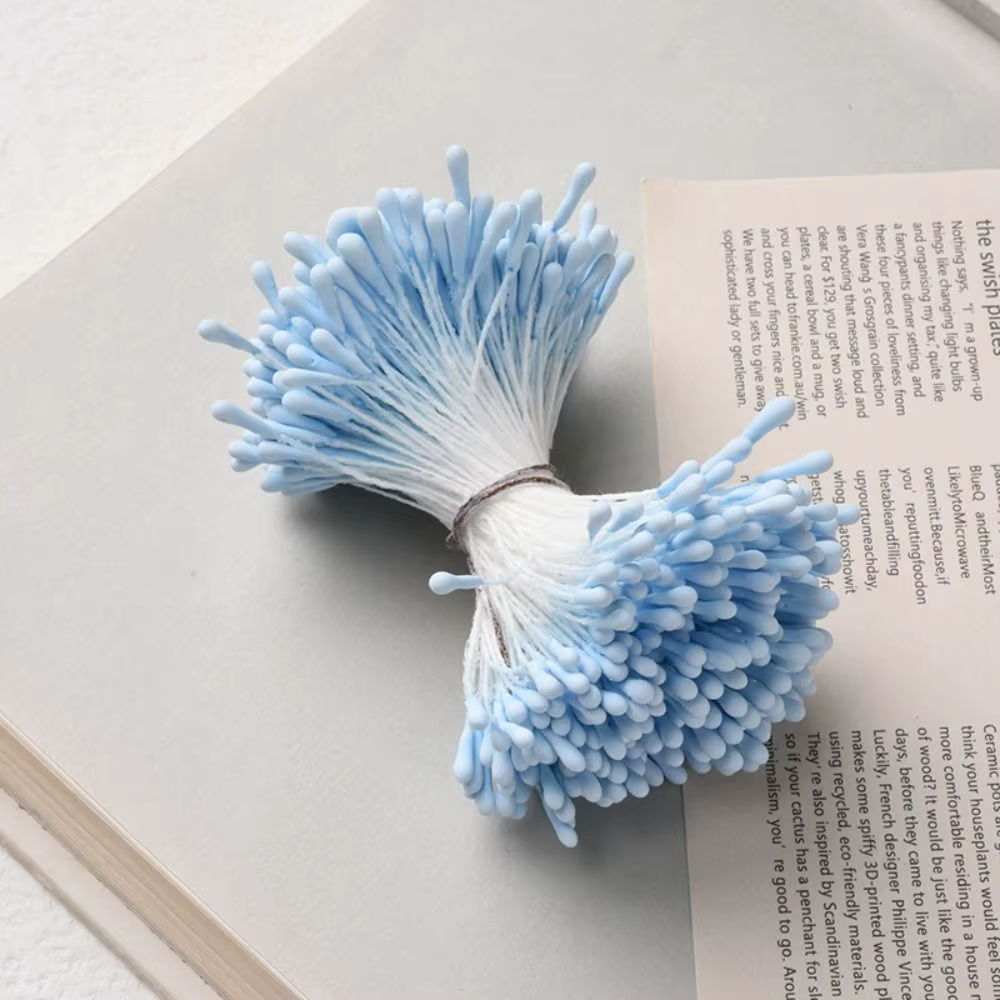Mini Fleur Stpod, Perle Artificielle, Dégradation Standardisée, Double Tête, Fait à la Main, Artisan