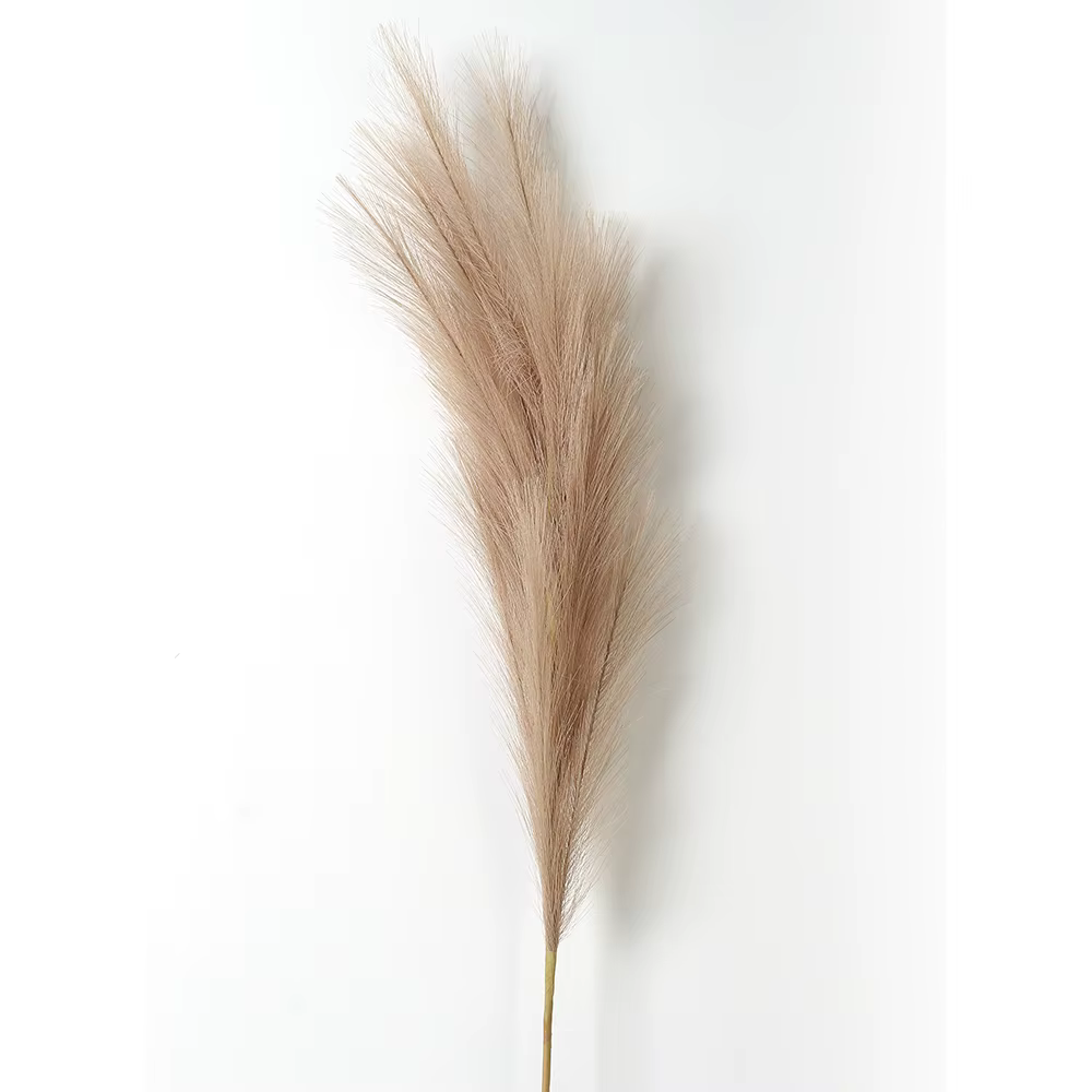 1 pièces Faux Pampas herbe décor Plume herbe artificielle Phragmites australis Vase décorations faus