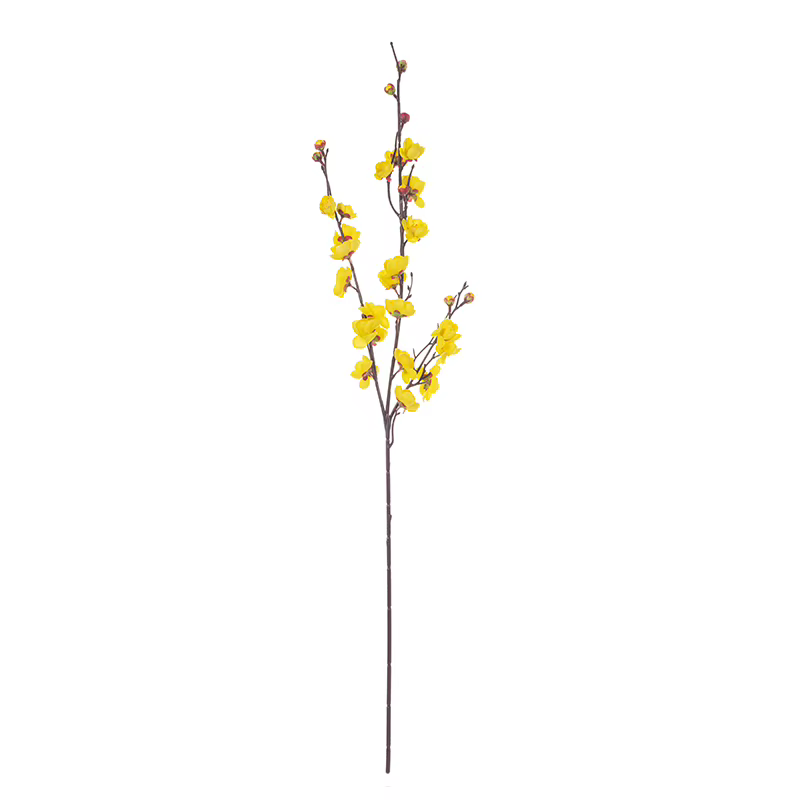 Fleurs de prunier fleur de soie artificielle pour la maison Table salon décor bricolage mariage fête