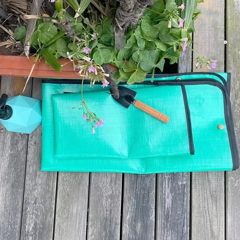Tapis de régénération des plantes Tapis de transplantation imperméable Carré portable pliable et fac