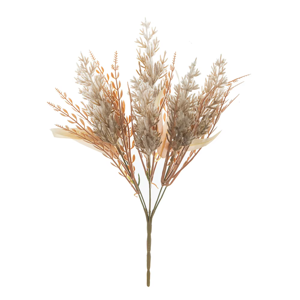 Plantes artificielles, roseaux, couronnes de mariage, décorations de jardin extérieur, cadeaux DIY, 
