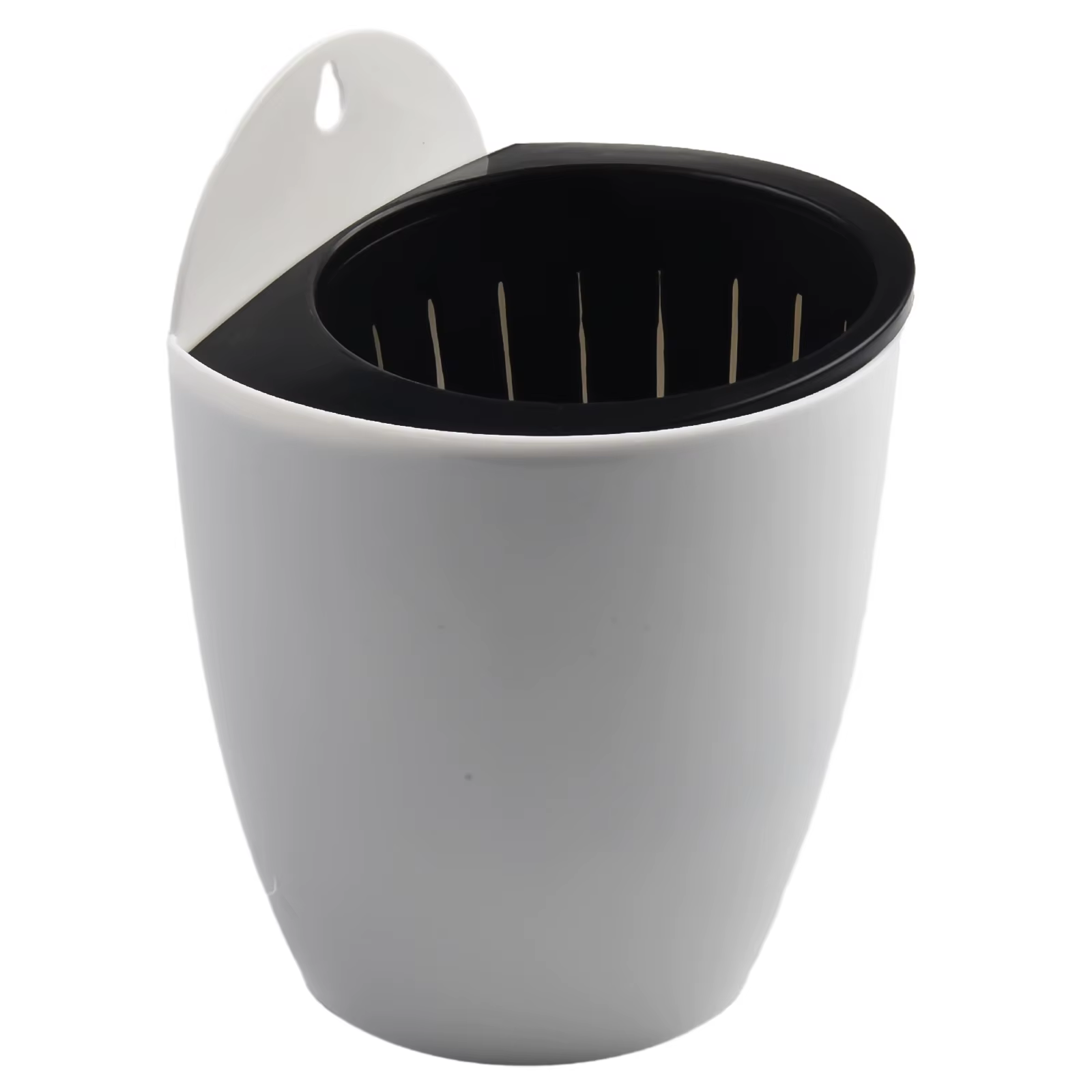Pot de fleurs mural à Absorption d'eau automatique, Pot de fleur paresseux en plastique, plante créa