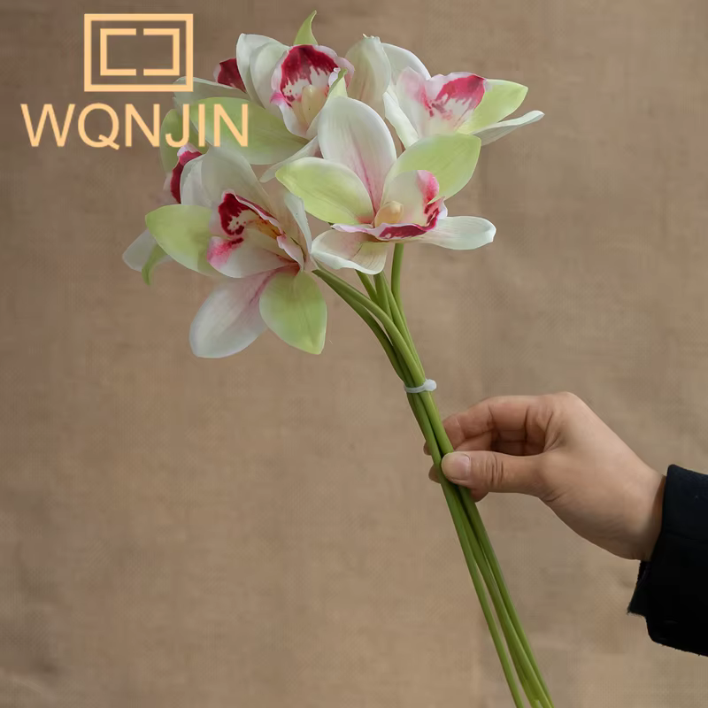 Nouveaux vases d'orchidées papillon d'automne, 6 pièces/lot, pour la décoration de la maison, plante