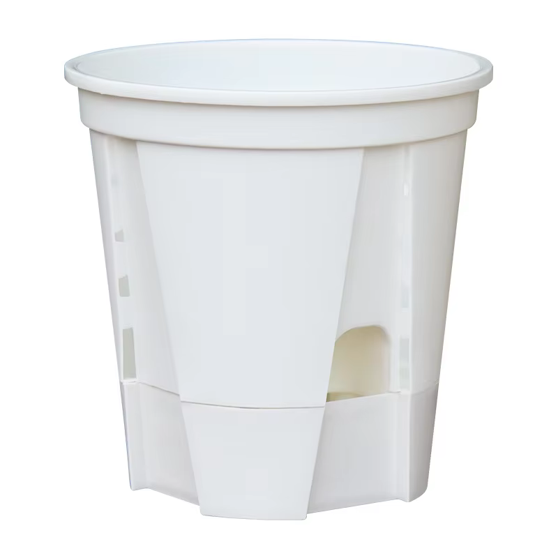 Pot de plantes à arrosage automatique, 5 pièces, Pots d'orchidées en plastique avec trous, Pot de pé