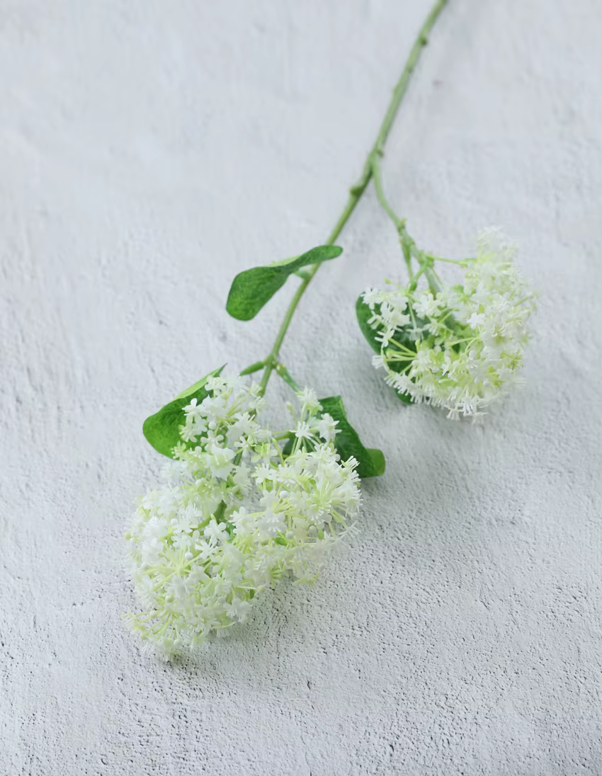 Fausses Fleurs d'Hortensia Artificielles à 2 Têtes, 5 Pièces/Lot, Décoration de Maison, Ornements Fl