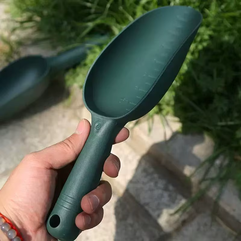 Pelle de jardinage en plastique |   Cuillères à terre épaisses multicolores pour la plantation de pl
